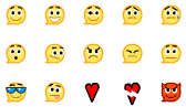 Google Talk emoticonos